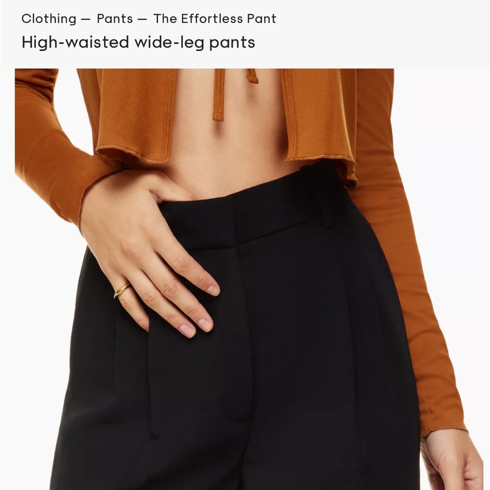 The Effortless Pant by Wilfred.